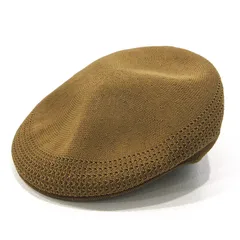 【三重本店】 中古 KANGOL | カンゴール ハンチング WIND AND SEA  ニット ベレー帽 ブラウン サイズ：L 【118】