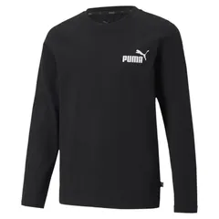 【在庫セール】PUMA(プーマ) 長袖 ロンT シンプルESS NO.1 ロゴ LS Tシャツボーイズ