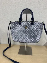 #1 トミーフィルフィガー　トートバッグ ショルダーバッグ　2way 持ち手ボロボロ【バッグ】【2】