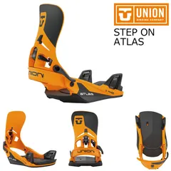 新品 アウトレット 25-26 ユニオン ステップオン アトラス オレンジ UNION STEP ON ATLAS Orange ユニセックススノーボード フリースタイル 26Snowのサムネイル
