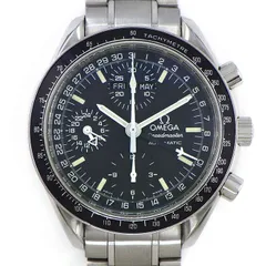 オメガ OMEGA 腕時計 スピードマスター 3520.50.00 デイデイト クロノグラフ タキメーター スモールセコンド 24時間表示 夜光インデックス 夜光針 ブラック文字盤 SS 自動巻き 【中古】のサムネイル