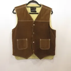 【姫路東店】 中古 J.C.PENNEY | ジェーシーペニー ベスト 年式:70s ブラウン サイズ：M 【93】のサムネイル
