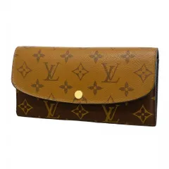 ルイ・ヴィトン(Louis Vuitton) ルイ・ヴィトン 長財布 モノグラム・リバース ポルトフォイユエミリー M82157 ブラウンレディース