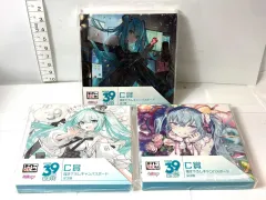 タイトーくじ 初音ミク 39(ミク)の日 記念くじ C賞 描き下ろしキャンバスボード 全3種コンプリートセット 4/20