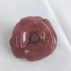 【ER263】NS141　Alexandre de paris　アレクサンドルドゥパリ　カメリア　バレッタ