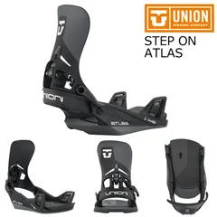 新品 アウトレット 25-26 ユニオン ステップオン アトラス ブラック UNION STEP ON ATLAS Black ユニセックススノーボード フリースタイル 26Snowのサムネイル