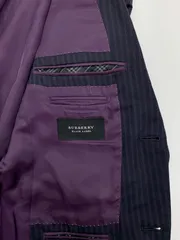 テーラードジャケット　男性用　BURBERRY BLACK LABEL　紫のサムネイル