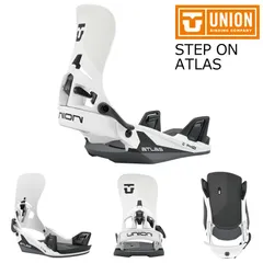 新品 アウトレット 25-26 ユニオン ステップオン アトラス ホワイト UNION STEP ON ATLAS White ユニセックススノーボード フリースタイル 26Snowのサムネイル