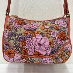 希少】デコブランシェ 花柄デザイン ハンドバッグ（お値引き対応可 
