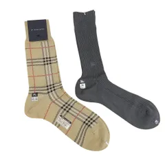 BURBERRY バーバリー メンズソックス2種類 25cmのサムネイル