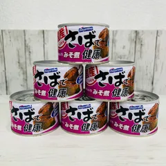 【新品】はごろも　Hagoromo さばで健康みそ煮　サバ缶　国産使用　160g×６缶のサムネイル