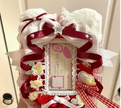 トレカケース ハンドメイド デコ 硬質ケース レース