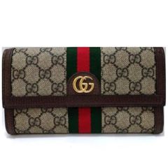 ◇未使用級/近年モデル◇GUCCI GGコンチネンタル 長財布 シェリー 