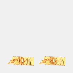 モスキーノ レディース アクセサリー ピアス・イヤリング Moschino Lettering Earrings Gold A0606 ゴールドのサムネイル