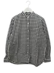 マイヨ サンセット ギンガム New スタンドカラー MAS-N004 シャツ maillot Sunset Gingham New Stand Collar Shirts (サンセット
