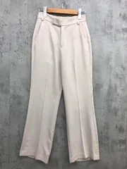 LOWRYS FARM ローリーズファーム センタープレス フレア パンツ sizeM/アイボリー ■◇ レディース