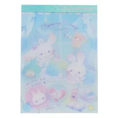 【メール便】メモ帳 Vメモ A6 おやすみバニー クーリア 新学期準備文具 かわいい グッズ 