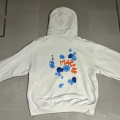 MARNI マルニ 24SS Dripping Logo Print Hoodie ロゴプリントパーカー FUMU0067PL ホワイト size:44【表参道A07】 のサムネイル