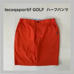 Iecoqsportif GOLF COLLECTION　ルコック スポルティフ　ルコック　ルコックゴルフ　ハーフパンツ　ロゴ刺繡　スポーツ　デサント　ゴルフ　LL
