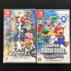 中古 Switch 大乱闘スマッシュブラザーズ スーパーマリオブラザーズワンダー セット