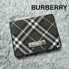 BURBERRY BLUE LABEL バーバリー 二つ折り財布 ノバチェック がま口のサムネイル