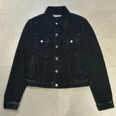 JOHN LAWRENCE SULLIVAN ジョンローレンスサリバン WASHED DENIM SIDE ZIP JACKET デニムジャケット 1A015-0322-36 ブラック size:44【表参道A08】のサムネイル