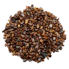 【在庫処分】タイガーアイ 虎目石 さざれ石 極小サイズ SS 100g 天然石 パワーストーン 浄化グッズ ネイルパーツ 材料 レジンパーツ おうち時間 父の日 プレゼント