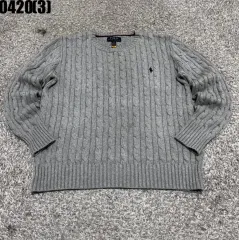ポロ ラルフローレン ケーブルニット L