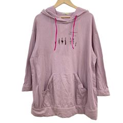 +muイム センソユニコ 総柄ジャケット38 未使用 フード付 カラフルアート柄 muイム センソユニコ 総柄ジャケット38 未使用 フード付 カラフル