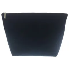 BALENCIAGA (バレンシアガ) BBモノグラム スポンジバッグ ポーチ セカンドバッグ クラッチバッグ ブラック パイル 695637 シルバー金具のサムネイル