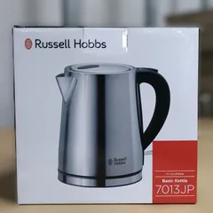 外箱ダメージ特価【新品・未使用】【新品未使用】Russell Hobbs ベーシックケトル 7013JP／1.0L／電気ケトル／ラッセルホブスのサムネイル