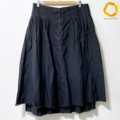 #anc ネストローブ nest Robe スカート 黒 麻 リネン フレア レディース [988423]のサムネイル