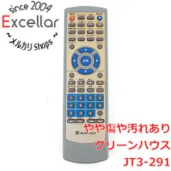 [bn:15] GREEN HOUSE　DVDプレーヤーリモコン　JT3-291　リモコンのみのサムネイル