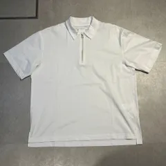 sacai サカイ 24SS Cotton Jersey Pullover ハーフジップポロシャツ 24-03375M ホワイト size:1【表参道A08】のサムネイル