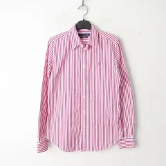 44/ポロラルフローレン スリムフィット ストライプ シャツ