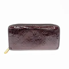LOUIS VUITTON ルイヴィトン ジッピーウォレット  モノグラムヴェルニ/アマラント M90416 CA0122/   パープル レディース / 240001199188 LOUIS VUITTON ルイヴィトン ジッピーウォレット モノグラムヴェルニ