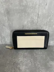 Marc by Marc Jacobs マークバイマークジェイコブス レザー ラウンドファスナー 長 財布 size-/黒 ■■ レディース