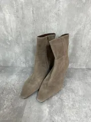 ZARA ザラ スエード ミドル丈 ブーツ size39/茶 ◆■ レディース