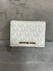 MICHAEL KORS マイケルコース ロゴ 3つ折り 財布 size‐/白 ■■ レディース