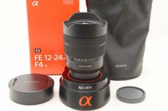 FE 12-24mm F4 G／SEL1224G 新品フロントキャップ付 NEW Original Lens