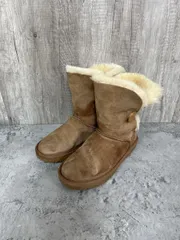 UGG アグ OZWEAR CONNECTION ムートン ブーツ size23.9/茶 ◆■ レディース