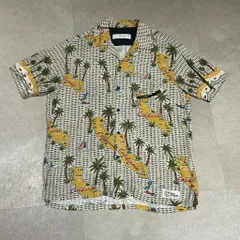TOGA PULLA × reyn spooner トーガプルラ レインスプーナー 18SS Print Open Collar Shirt アロハシャツ TP81-FJ506 イエロー系 size:42【表参道A08】のサムネイル