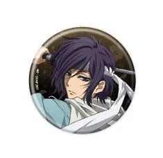 缶バッジ 薄桜鬼 01 描き下ろしイラスト 斎藤一 単品 缶バッジ 斎藤 一 缶バッチ カンバッジ カンバッチのサムネイル