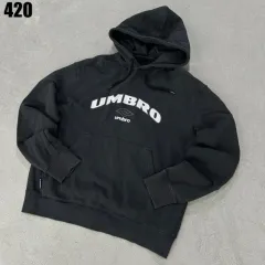 アンブロ umbro ブラック black フード付きTシャツ