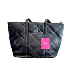 MAC218　Rady　キルティングストーントートバッグ　ブラック　タグ付き