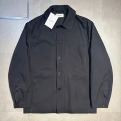 LEMAIRE ルメール 24AW WADDED FACING BLOUSON シャツ ブルゾン OW1097 LF1317 ブラック size:44【表参道A09】のサムネイル