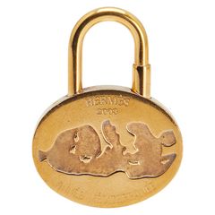 HERMES エルメス カデナ 地中海モチーフ 2003年 カデナ ゴールド