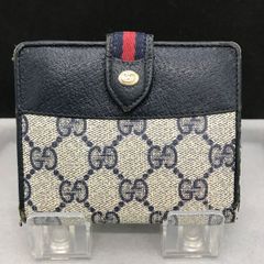 OLD GUCCI オールドグッチ 二つ折り財布 シェリーライン ビンテージ