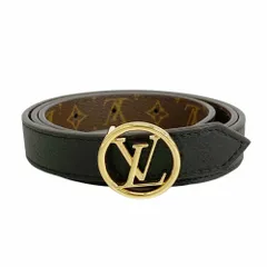 ルイ・ヴィトン(Louis Vuitton) ルイ・ヴィトン ベルト モノグラム カーフ ベルトLVサークル20MMリバーシブル M0567 ブラウン ブラックレディース