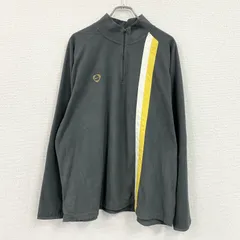 NIKE　ナイキ　THERMA-FIT　フリースジャケット/ボアジャケット　スウッシュ　灰色　グレー　2XLサイズ　古着